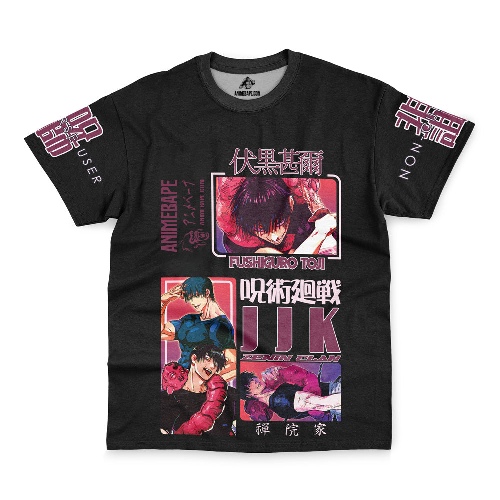 Streetwear Fushiguro Toji V2 Jujutsu Kaisen T-Shirt