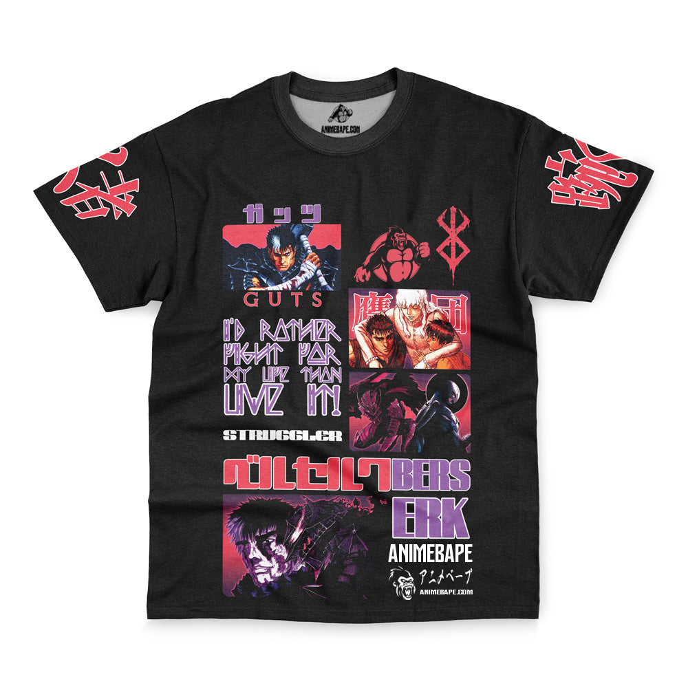 Streetwear Guts V4 Berserk T-Shirt