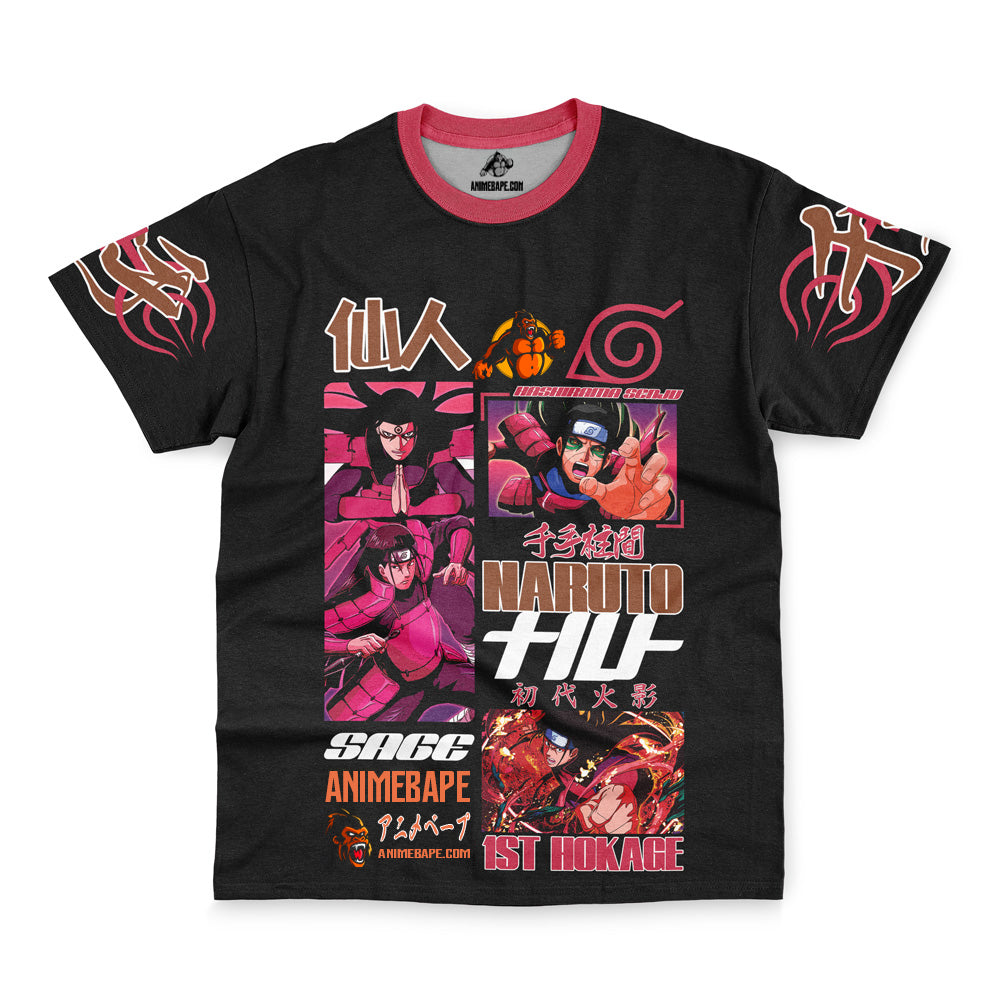 Naruto Streetwear Hashirama Senju V3 T-Shirt