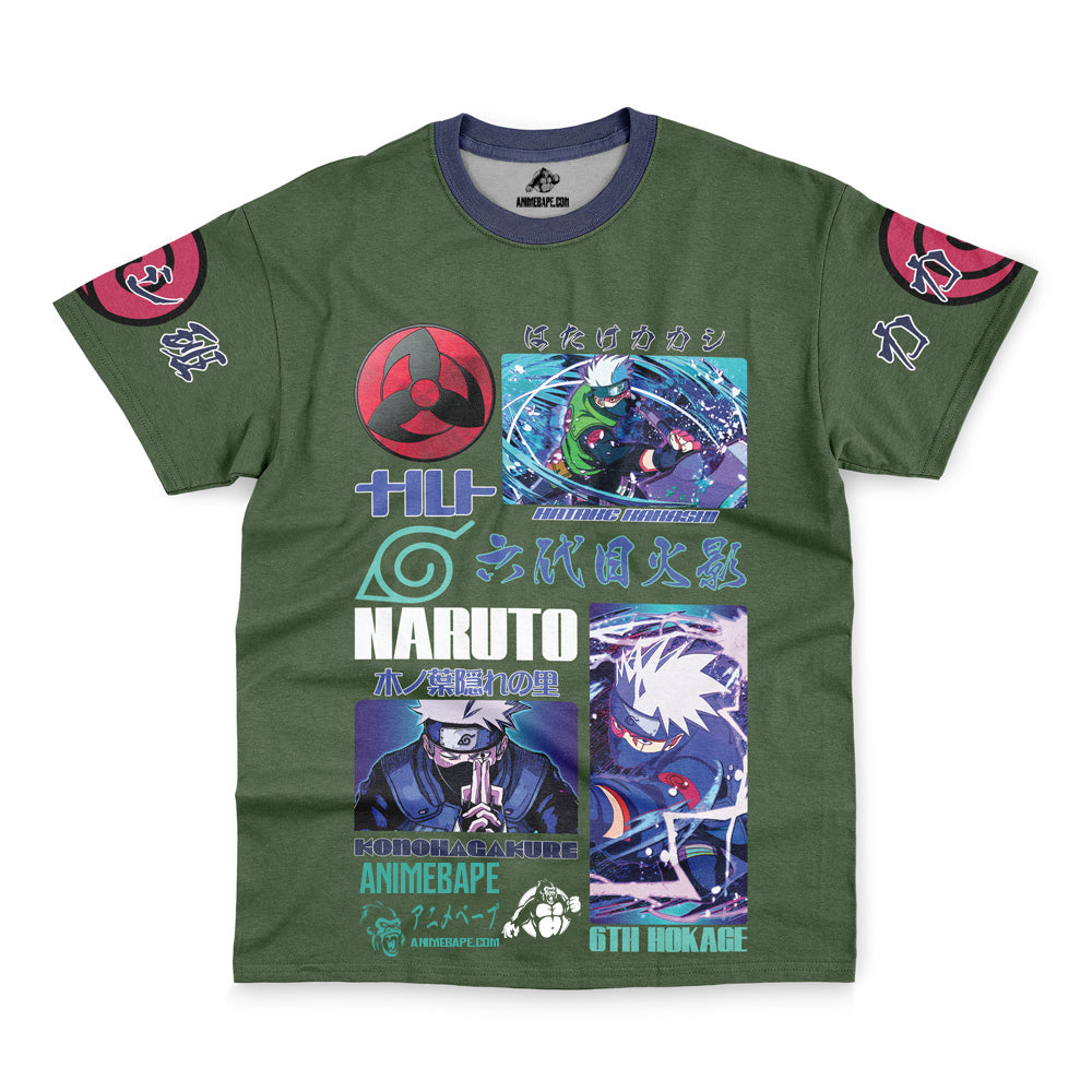 Naruto Streetwear Hatake Kakashi V2 T-Shirt