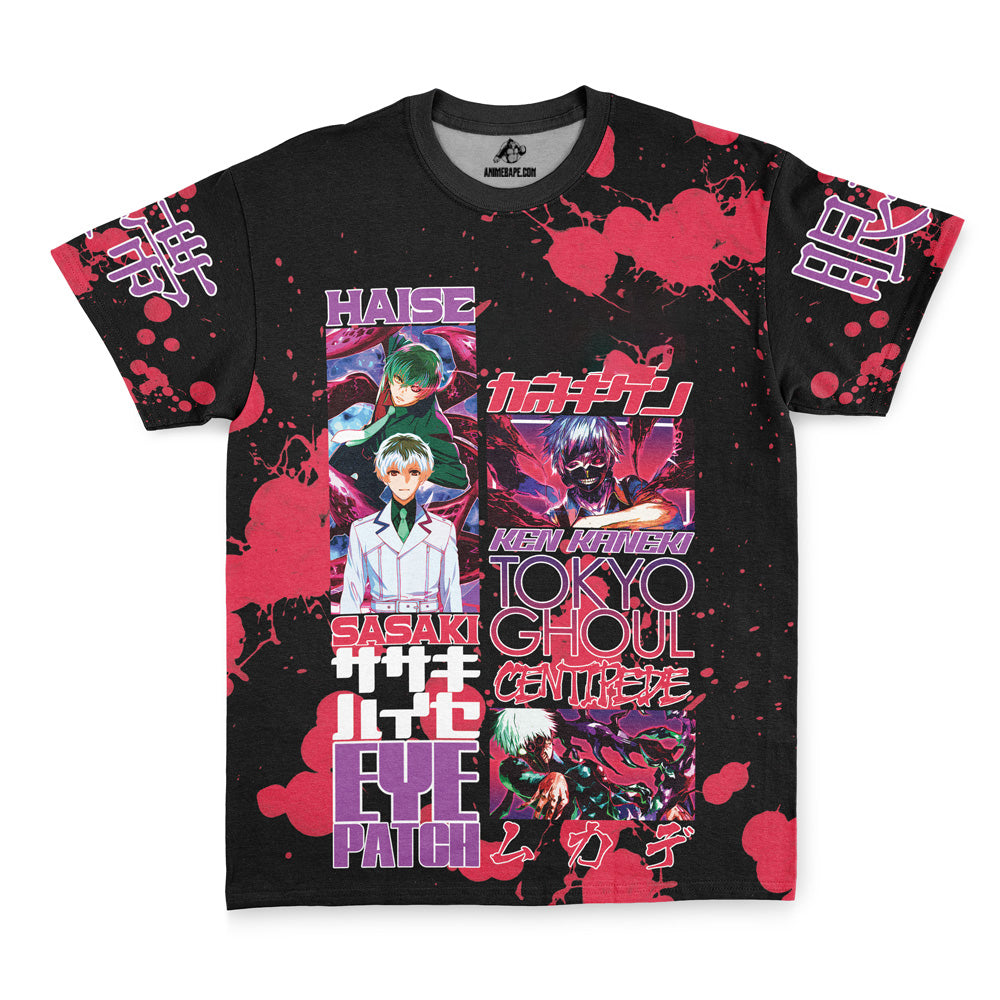 Streetwear Kaneki Ken V2 Tokyo Ghoul T-Shirt
