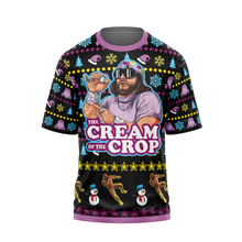 Load image into Gallery viewer, The Cream Of The Crop Pro Wrestling Ugly Christmas Randy Savage Streetwear T-Shirt