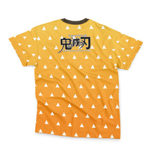 Load image into Gallery viewer, Agatsuma Zenitsu Haori Demon Slayer Streetwear T-Shirt
