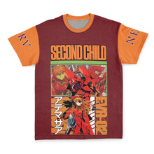 Load image into Gallery viewer, Asuka Langley Sohryu X Eva 02 Neon Genesis Evangelion Streetwear T-Shirt