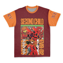 Load image into Gallery viewer, Asuka Langley Sohryu X Eva 02 Neon Genesis Evangelion Streetwear T-Shirt