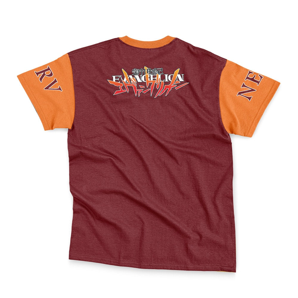 Asuka Langley Sohryu X Eva 02 Neon Genesis Evangelion Streetwear T-Shirt