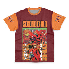 Load image into Gallery viewer, Asuka Langley Sohryu X Eva 02 Neon Genesis Evangelion Streetwear T-Shirt