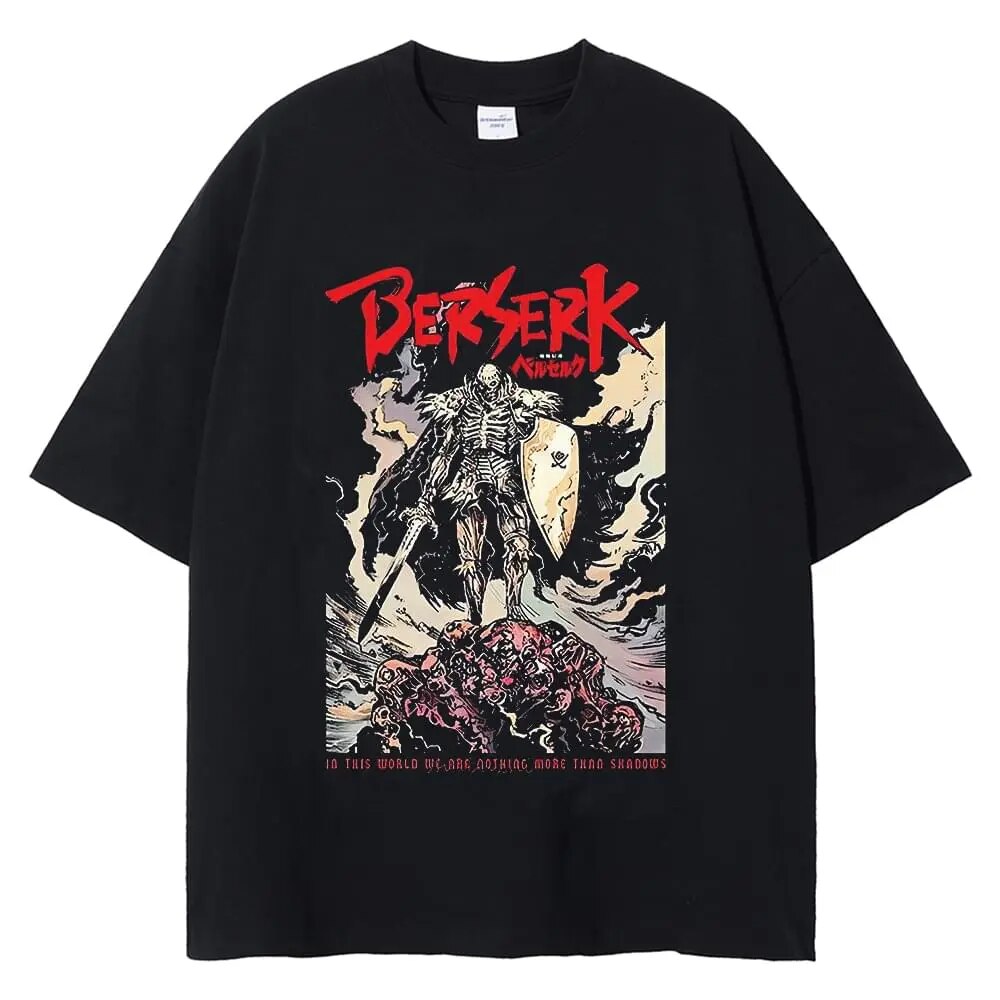 Berserk Guts Anime Manga Fan Art Graphic T-Shirt
