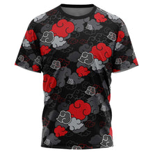 Load image into Gallery viewer, Black Aloha Akatsuki Naruto T-Shirt