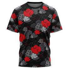 Load image into Gallery viewer, Black Aloha Akatsuki Naruto T-Shirt