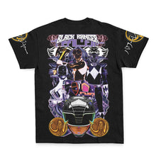 Load image into Gallery viewer, Streetwear Black Ranger Mighty Morphin Power Rangers T-Shirt