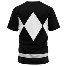 Load image into Gallery viewer, Black Ranger Mighty Morphin Power Rangers T-Shirt