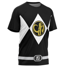 Load image into Gallery viewer, Black Ranger Mighty Morphin Power Rangers T-Shirt