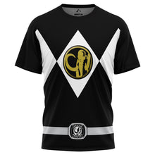 Load image into Gallery viewer, Black Ranger Mighty Morphin Power Rangers T-Shirt