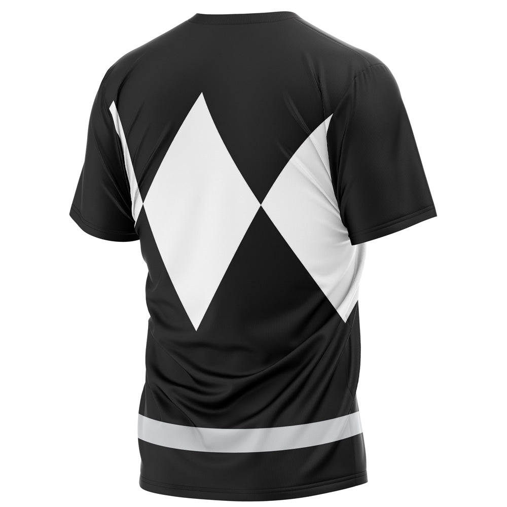 Black Ranger Mighty Morphin Power Rangers T-Shirt