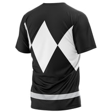 Load image into Gallery viewer, Black Ranger Mighty Morphin Power Rangers T-Shirt