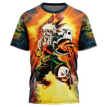 Load image into Gallery viewer, Blazing Bakugo My Hero Academia T-Shirt