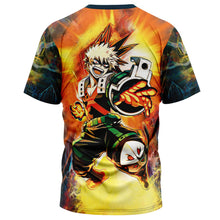 Load image into Gallery viewer, Blazing Bakugo My Hero Academia T-Shirt