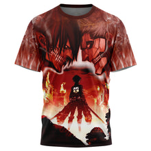 Load image into Gallery viewer, Burning Attack On Titan T-Shirt