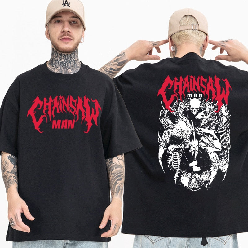 Aki Hayakawa Chainsaw Man Anime Character Tee Graphic T-Shirt