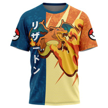Load image into Gallery viewer, Charizard Attack Pokemon T-Shirt