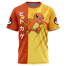 Load image into Gallery viewer, Charmander Attack Pokemon T-Shirt