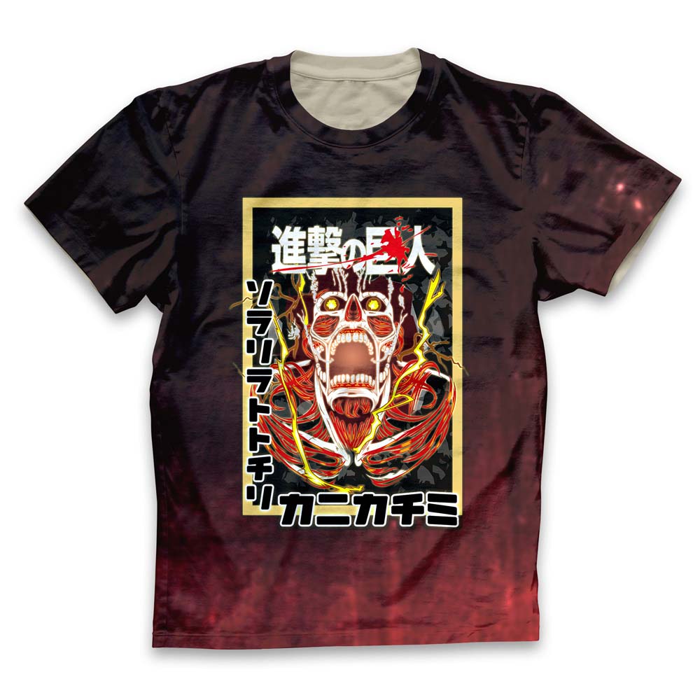 Colossal Titan Attack On Titan Streetwear T-Shirt