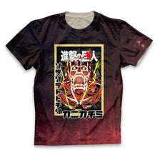Load image into Gallery viewer, Colossal Titan Attack On Titan Streetwear T-Shirt