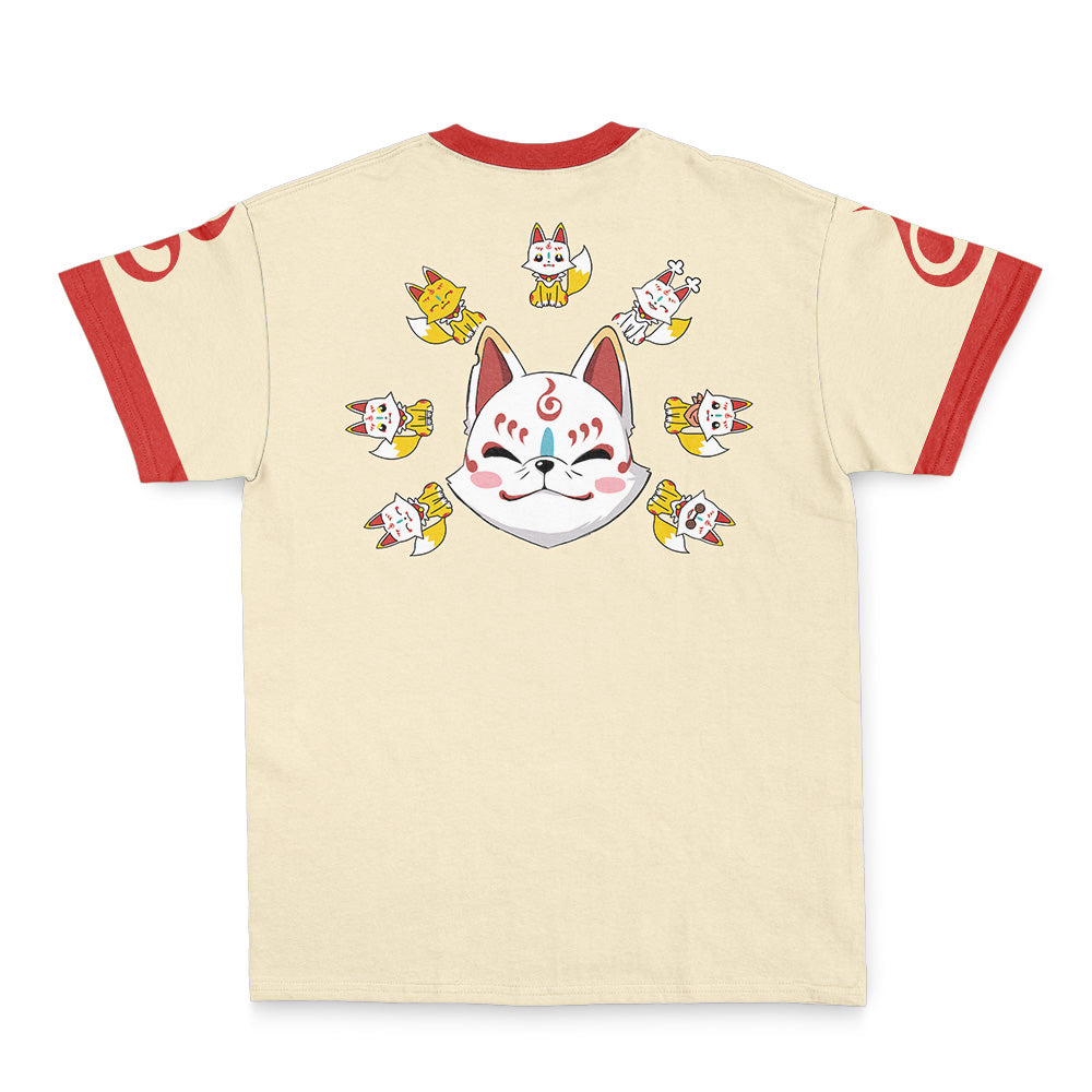 Streetwear Cute Foxes Touken Ranbu T-Shirt