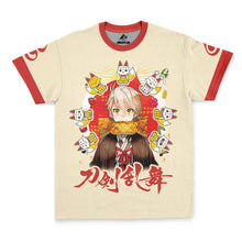 Load image into Gallery viewer, Streetwear Cute Foxes Touken Ranbu T-Shirt
