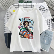 Load image into Gallery viewer, Anime Demon Slayer Tanjiro Kamado Graphic T-Shirt
