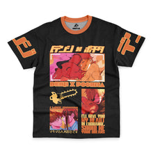 Load image into Gallery viewer, Streetwear Denji V5 Chainsaw Man T-Shirt