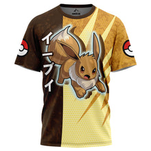 Load image into Gallery viewer, Eevee Attack Pokemon T-Shirt
