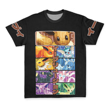 Load image into Gallery viewer, Eeveelution Pokemon Streetwear T-Shirt