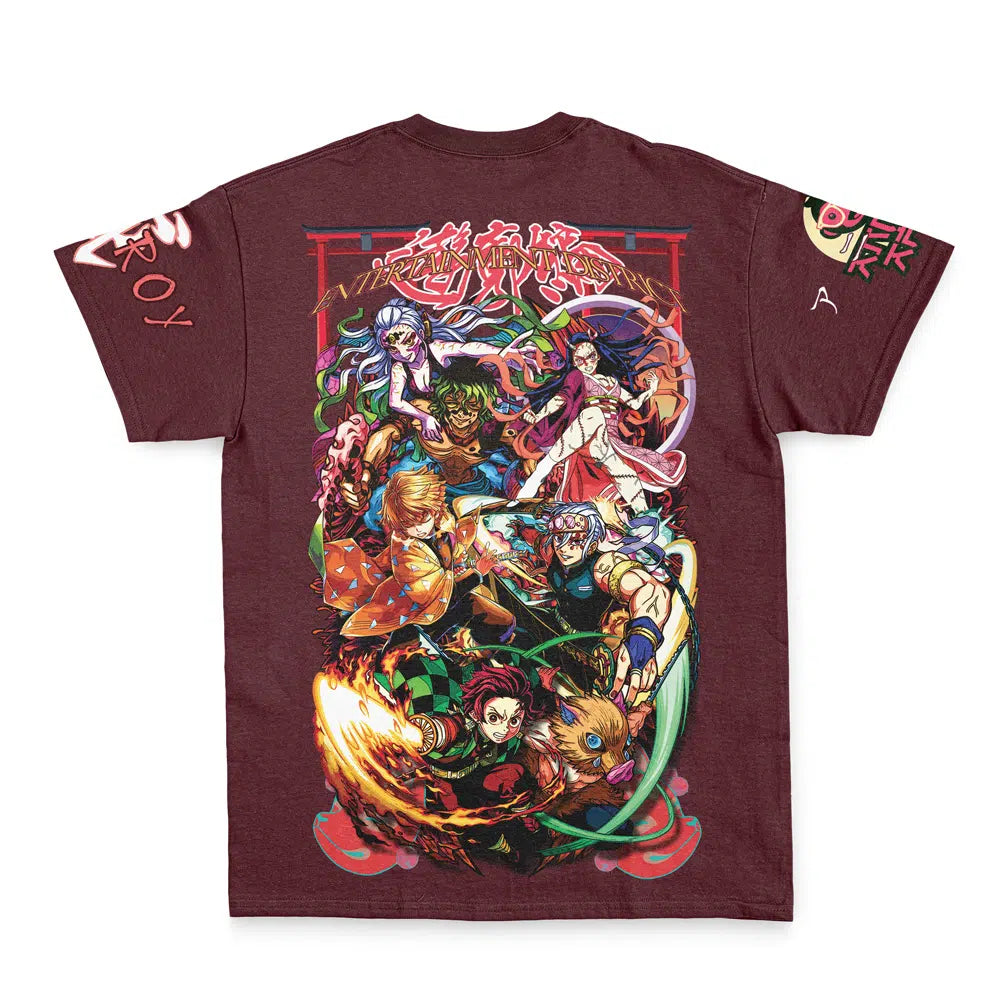 Streetwear Entertainment District Arc Demon Slayer T-Shirt