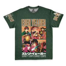 Load image into Gallery viewer, Eren Yeager Attack On Titan Streetwear T-Shirt