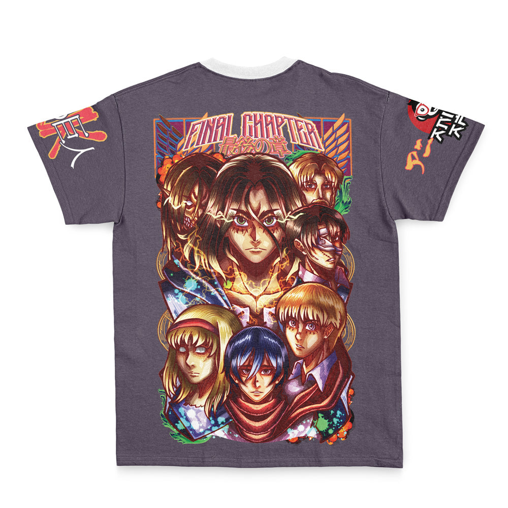 Streetwear Final Chapter Attack On Titan T-Shirt