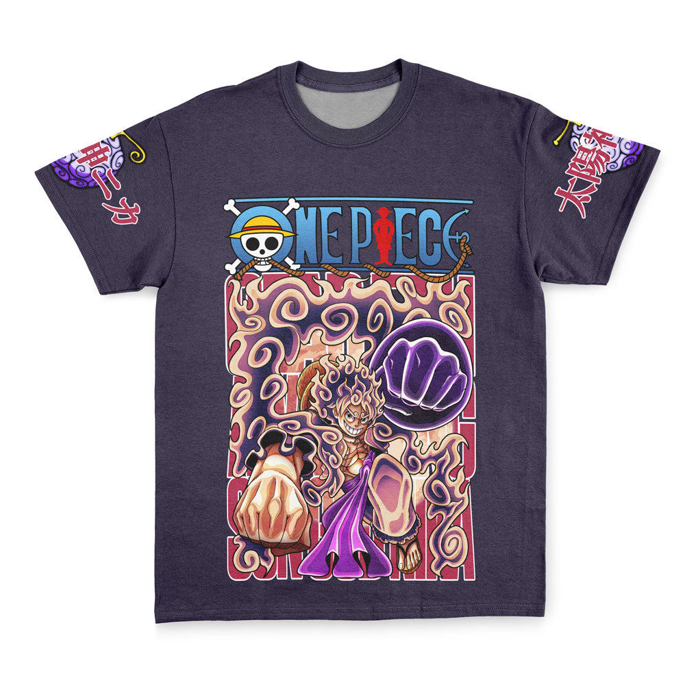 Gear 5Th Luffy One Piece Streetwear T-Shirt