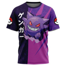 Load image into Gallery viewer, Gengar Attack Pokemon T-Shirt
