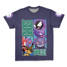 Load image into Gallery viewer, Ghost Type Pokemon Streetwear T-Shirt
