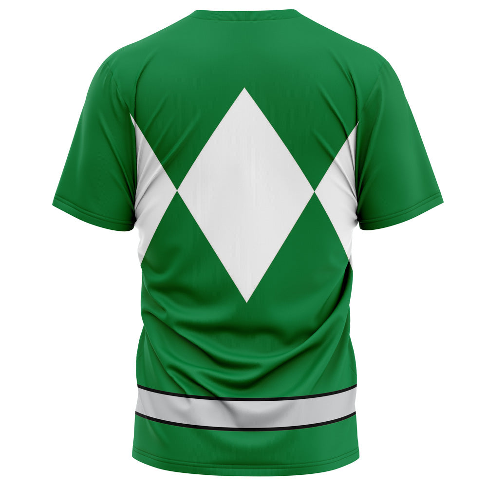 Green Ranger Mighty Morphin Power Rangers T-Shirt