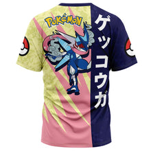 Load image into Gallery viewer, Greninja Attack Pokemon T-Shirt