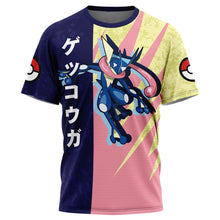 Load image into Gallery viewer, Greninja Attack Pokemon T-Shirt