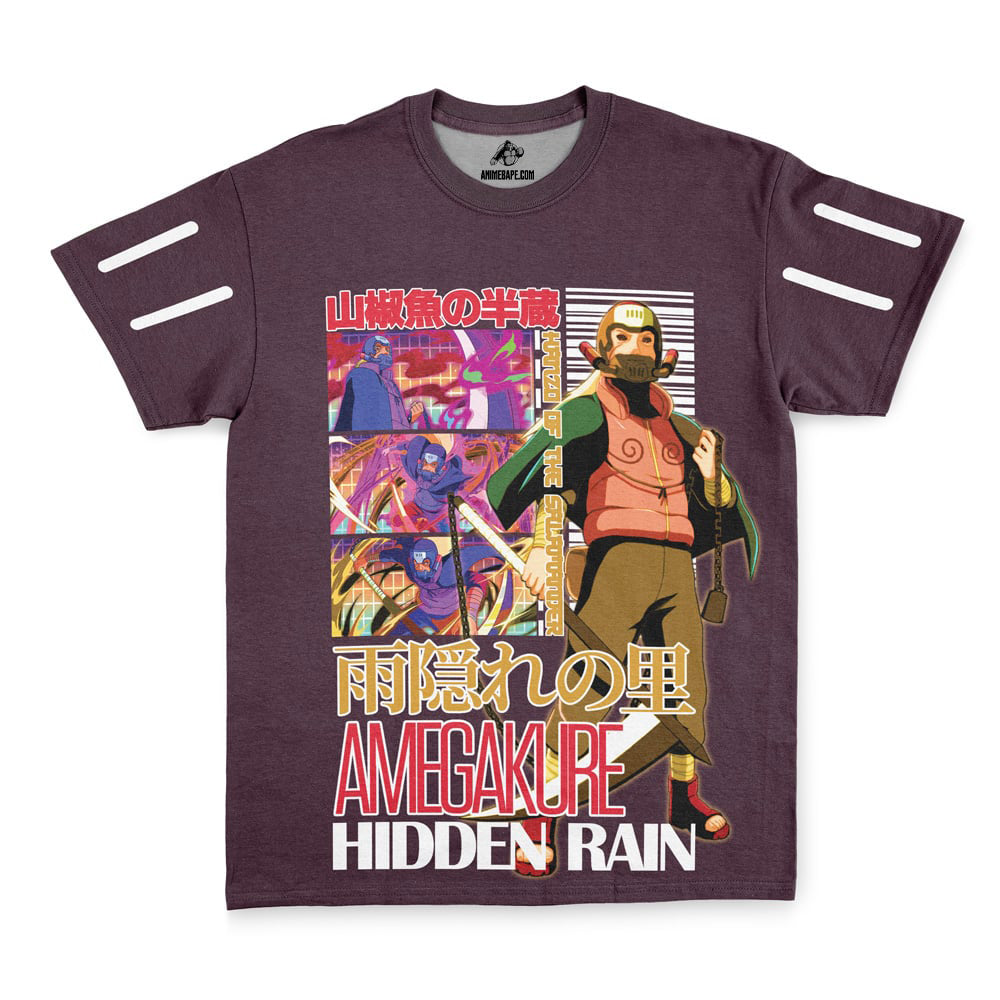 Hanzo Of The Salamander Naruto Streetwear T-Shirt