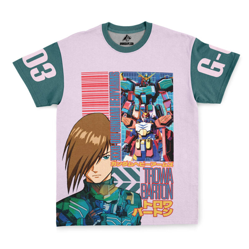 Streetwear Heavyarms X Trowa Barton Gundam Wing Endless Waltz T-Shirt