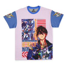 Load image into Gallery viewer, Streetwear Heero Yuya X Wing Zero Gundam Wing Endless Waltz T-Shirt