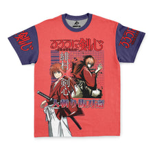 Load image into Gallery viewer, Streetwear Himura Rurouni Kenshin T-Shirt