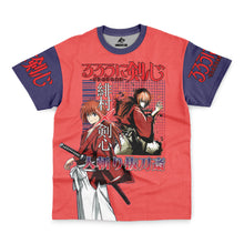 Load image into Gallery viewer, Streetwear Himura Rurouni Kenshin T-Shirt