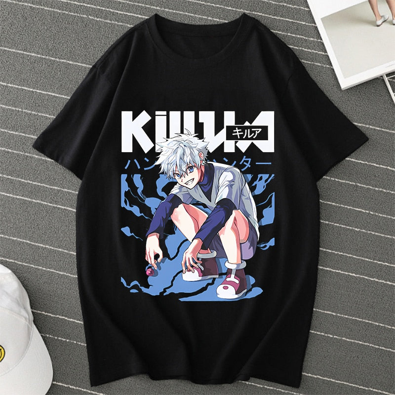 Killua Hunter X Hunter Anime Graphic Tee Shirt