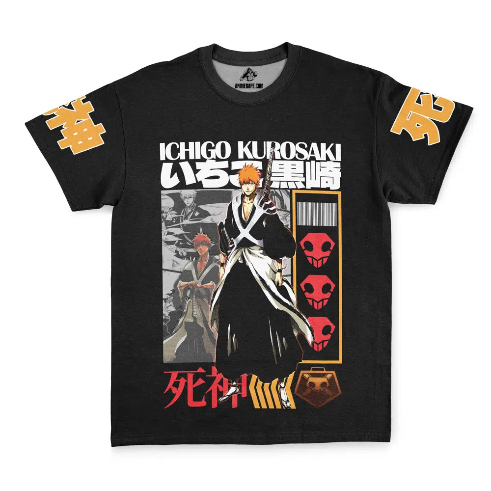 Ichigo Kurosaki Tybwa V2 Bleach Streetwear T-Shirt